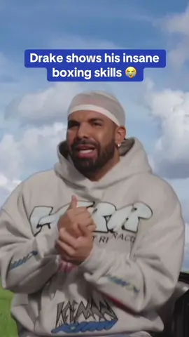 Drake shows off his insane boxing skills 😭 #drake #adinross #fyp #drizzydrake 