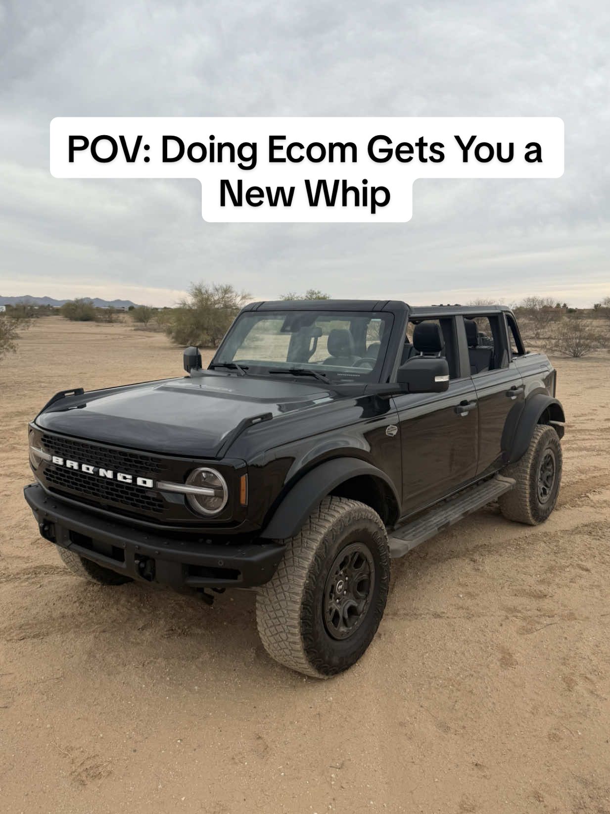 Thank you TikTok thank you Amazon #entrepreneurship #fordbronco #offroading 