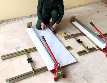 Cắt thực tế khổ gạch 1m2 với bàn cắt TOBOKI #bancatgach #bancatgachmen #bandaygach #antin 