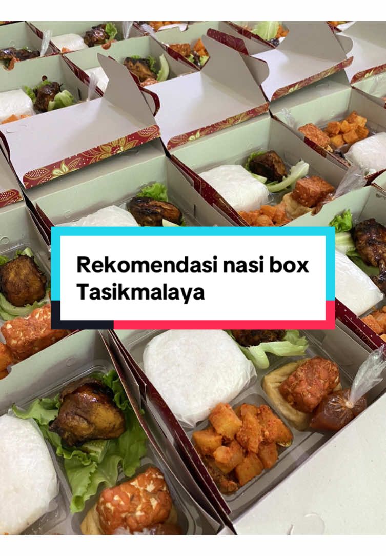 Siap kirim 40 pax nasi box untuk acara syukuran pernikahan🥰 menerima pesanan nasi box untuk berbagai acara, Firdaus Catering 081320761075 📍Kp. Regol Ciawi Tasikmalaya #nasibox #nasiboxtasik #nasibentotasik #nasibento #cateringtasik #cateringtasikmalaya #ciawitasikmalaya #infociawitasikmalaya #infociawi #tasikasik #kulinertasik 