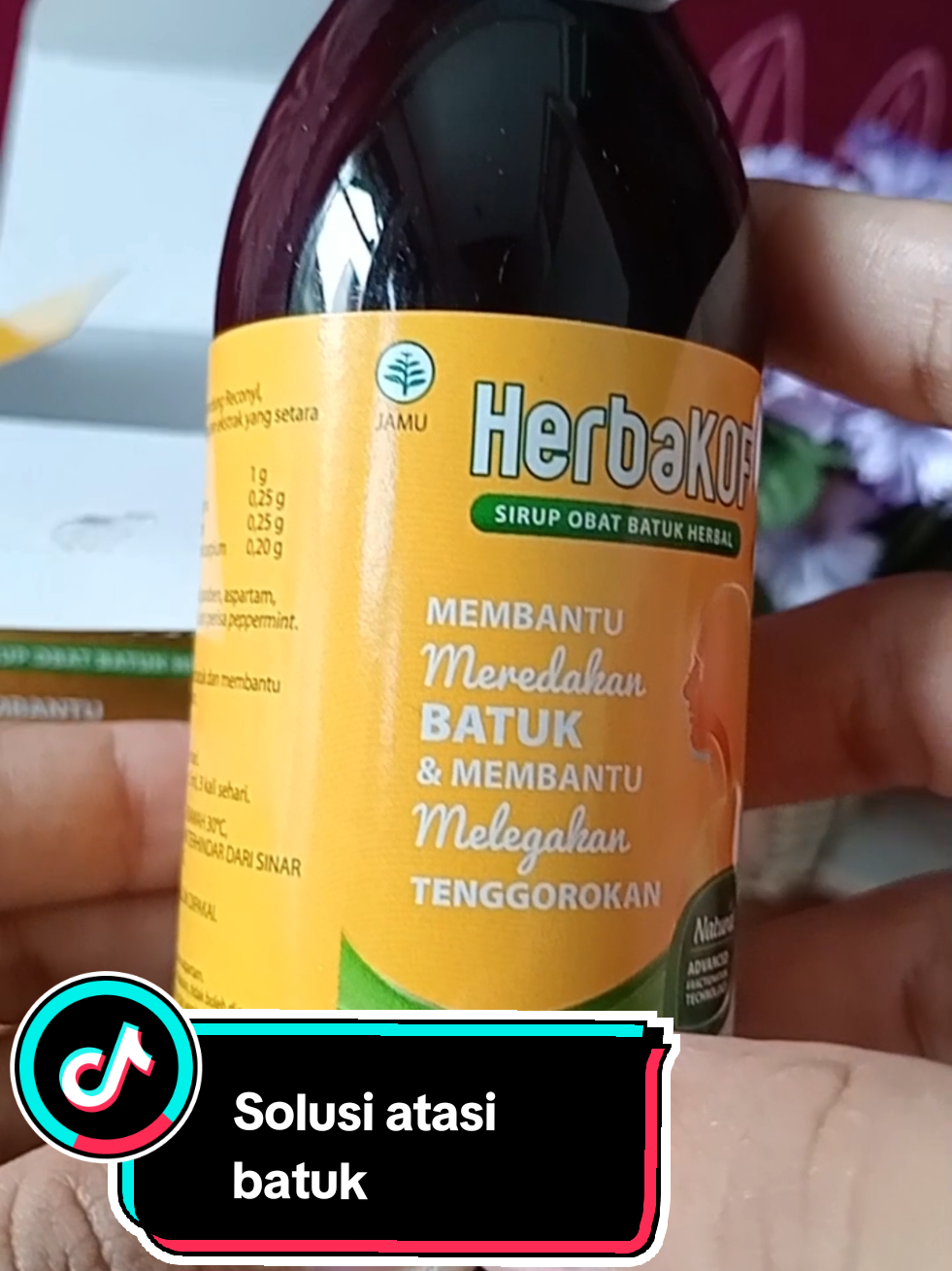 #sirupobatbatuk  #herbakof  #obatherbalalami  #solusiatasibatuk 