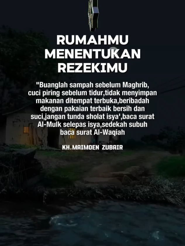 Rumah menentukan rezekimu #jadilah #renungan #murahnikmatlezat #CapCut #reel 