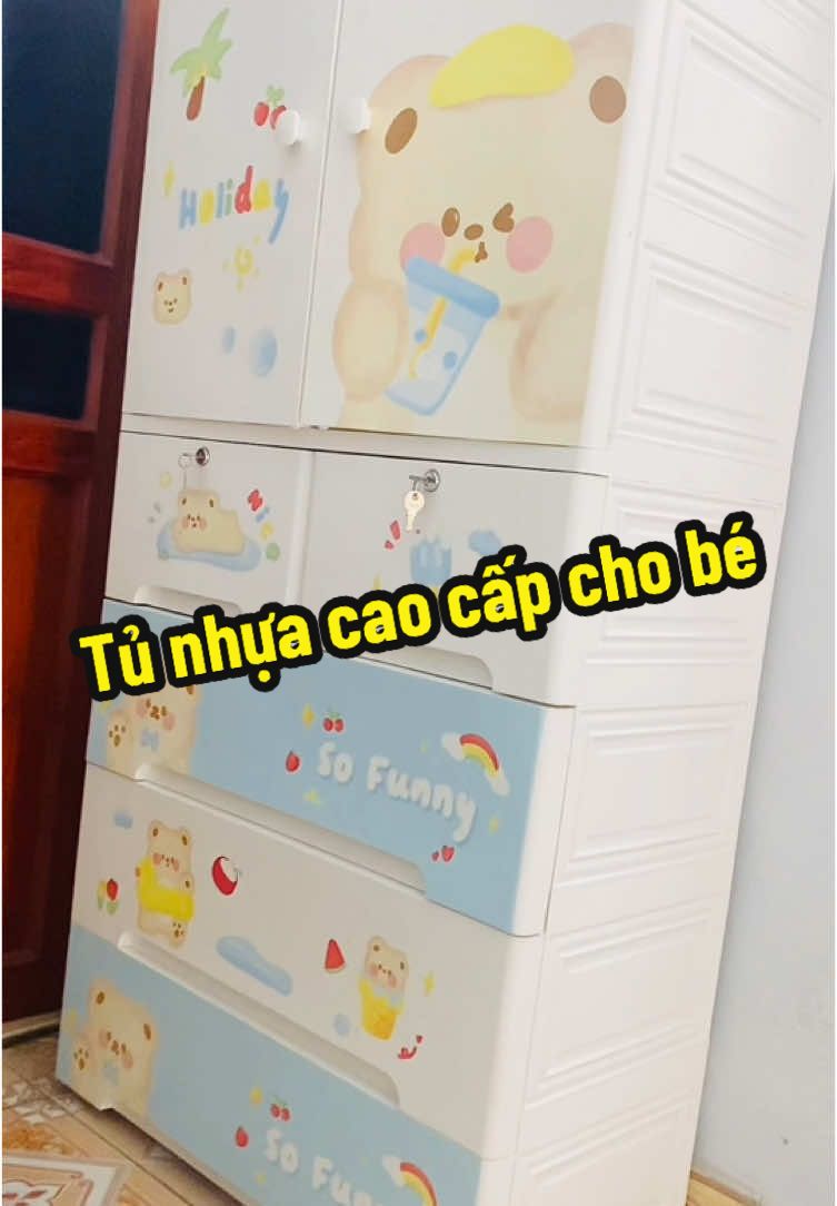 Tủ đựng quần áo cho bé chất liệu nhựa cao cấp #shin #xuhuongtiktok2025 #tunhua #tuquanao #tuquanaotreem 