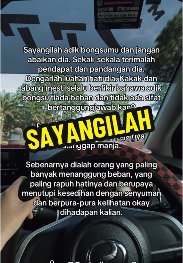 Sayangilah adik bongsu anda #fyp #anakbongsu 
