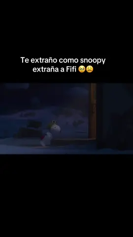 Te extraño my love. #snoopy #teextraño #fifi 