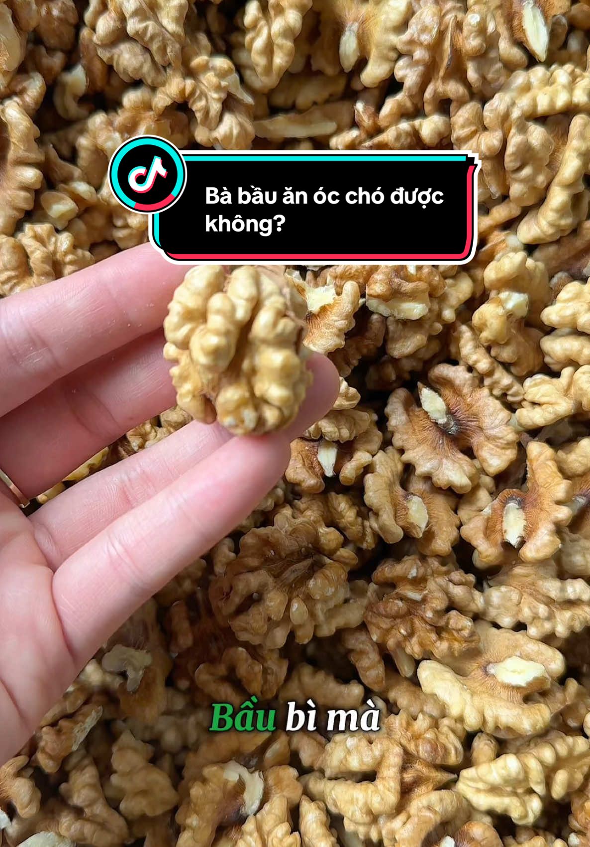 Bầu bì mà không ăn óc chó thì tiếc lắm nha #hatdinhduong #Queennuts #hatdinhduongtotchobabau 