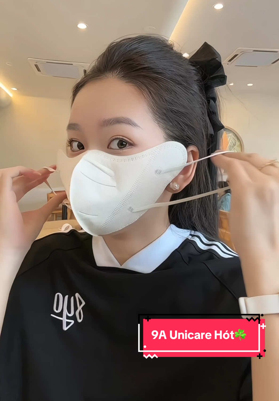 9A Unicare mới ra toàn màu đẹp đeo che full mặt #khautrang #khautrang9a 