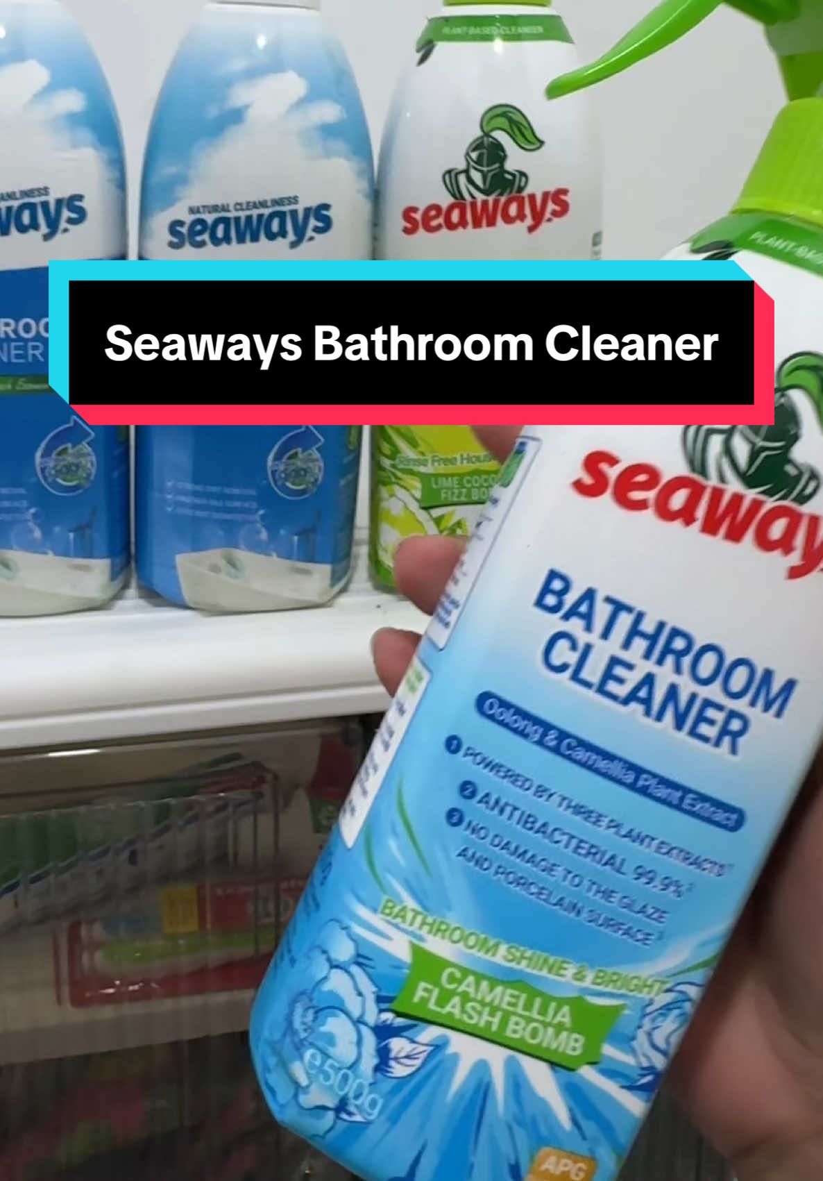 Wag na wag nyong gagamitin to kung ayaw nyong maging effortless ang paglilinis nyo ng cr! #seaways #seawaysproducts #fyp #foryou #seawaysbathroomcleaner 