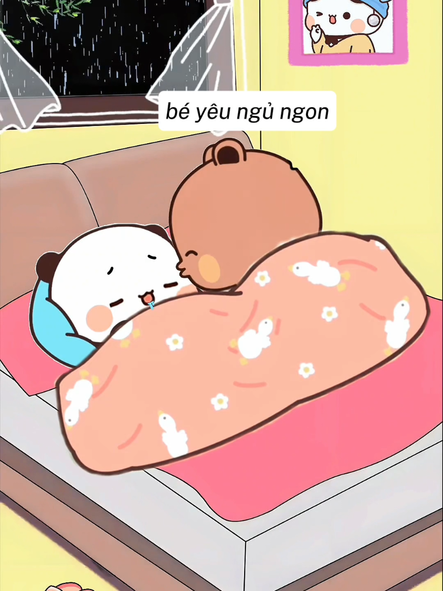 bé Bubu ngủ ngon nhé #一二布布 #bubududu #bubu #dudu #fpy 
