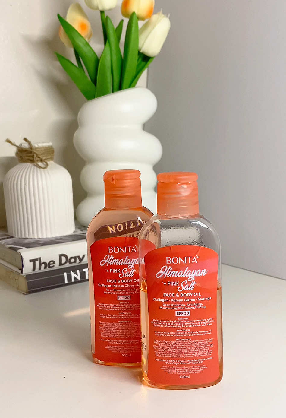 Bonita Himalayan Pink Salt Oil ✨  #bonita #himalayanpinksaltoil #bonitapinksaltoil #bonitahimalayanpinksaltoil #bonitahimalayanoilspf30 #organicbodycare #bodycareproducts 