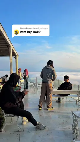 Membalas @𝔠𝔞𝔥_𝔯𝔞𝔨𝔬𝔭𝔢𝔫 HTM 50k, include akses masuk 24 jam nonstop menuju tumpeng menoreh. Bonus voucher makan minum prasmanan (Free akses untuk bumil dan balita) 🙏🏻🥰 . #wisata  #wisatajogja 