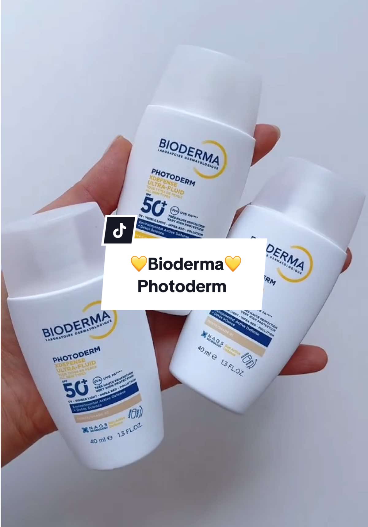 Fényvédő újdonságokkal jelentkezett a Bioderma!💛 #krémmánia #bioderma #fényvédelem #xdefense #tudatosbőrápolás 