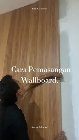 Siapa yang sering banget ngecat tembok yg kusam? Mending pake wallboard kayak gini, masangnya gampang, dan hasilnya jadi lebih estetik. 😍 Aku beli wallboard-nya di @serba_collection8 #RumahMinimalis #WallBoard #IdeDekorasiRumahMinimalis #JagoanVideoTrending #WallDeforation #RumahIdaman #creatorsearchinsights #fyppppppppppppppppppppppp #fypシ゚ #MakeOverRoom #pvcwallboard 