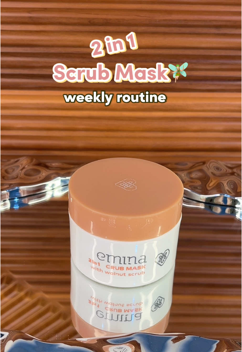 Perawatan mingguan satset pakai produk ini😍 #scrub #maskerwajah #exfoliation #minalv 