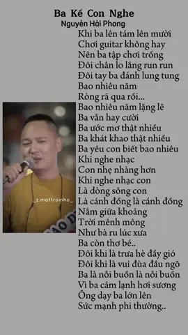 Khi ba lên tám lên mười... #music #lyrics #nhaccoloi #nhactamtrang #nhacchill #tamtrang #nhachaymoingay #zmattroinho #viral #xh #fypシ #hatlive 