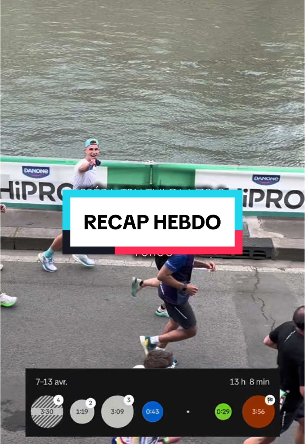Recap de la semaine après le marathon de Paris ⚒️  #fyp #foryoupage #foryou #viral #training #prepa #marathon #paris #prep #paris2025 #triathlon #ironman703 #CapCut 