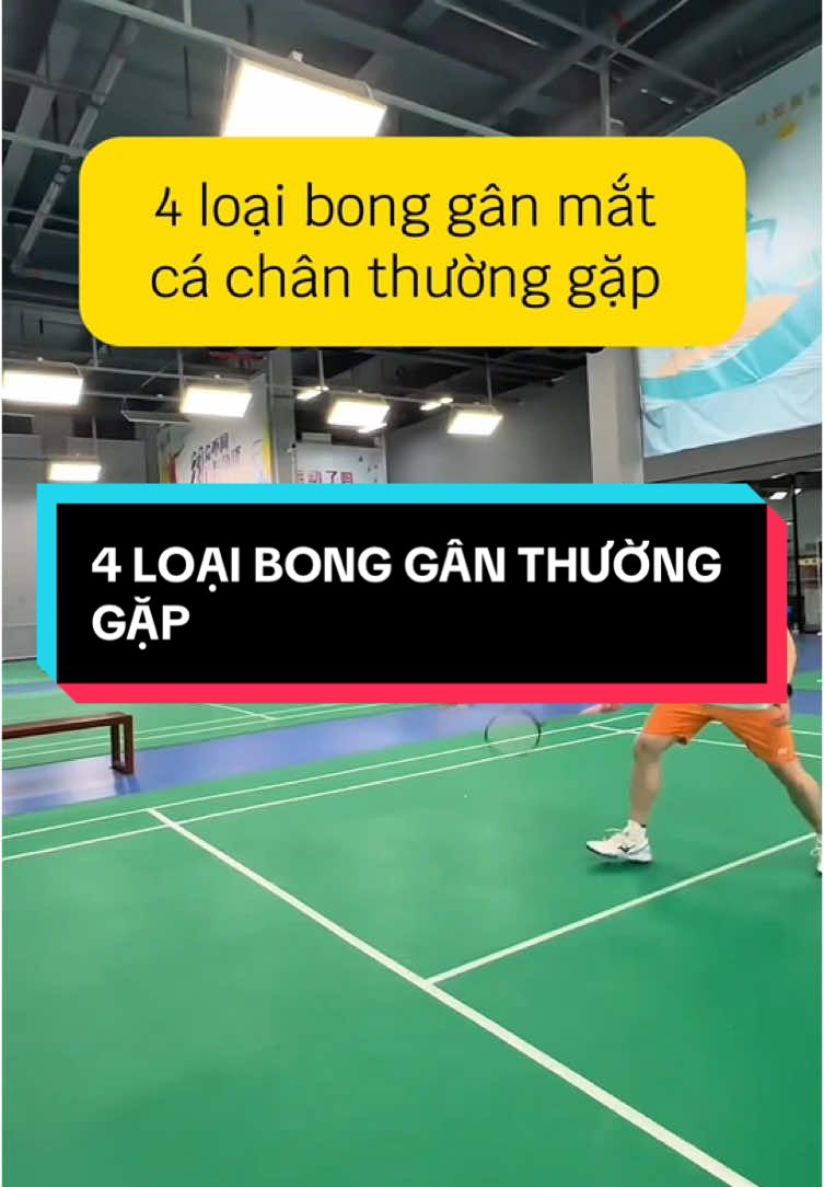 4 loại bong gân mắt cá chân thường gặp #badminton #badmintontiktok #badmintontraining #badmintonun #caulong #badmintonlovers #kythuatcaulong #hoccaulong #caulongphongtrao #yeucaulong 