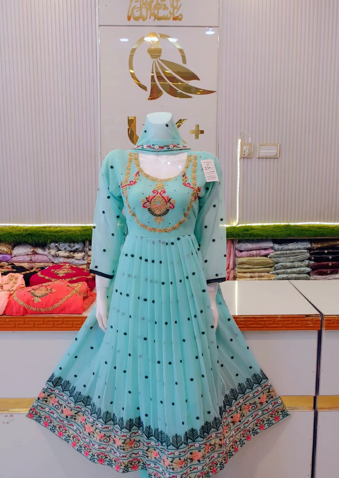 Chafoon stylish frock 3PC Price 3500/ 🥰👈 All Pakistan home 🏠 delivery 🥰