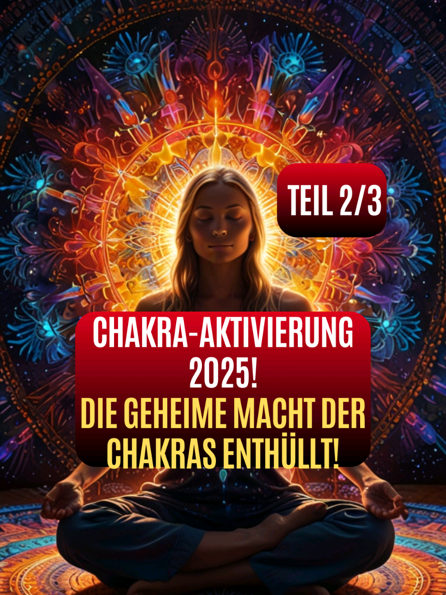 Erlebe, wie deine Chakren als feinstoffliche Kraftzentren funktionieren – sie steuern deine Emotionen, dein Wohlbefinden und dein Selbstbewusstsein. In diesem Video erfährst du, wie blockierte Energie durch gezielte Aktivierung wieder frei fließen kann. Entdecke, warum Chakren wirken und wie du ihr Potenzial nutzen kannst, um innere Balance und Stärke zu gewinnen! #Energiefluss #ChakraPower #Transformation  #WahrheitEntdecken #chakren  #SelbstErmächtigung #SpiritualAwakening #Bewusstsein