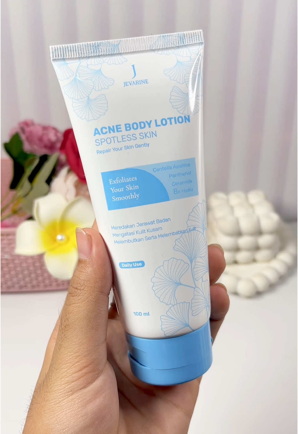 body lotion yg bagus buat ngilangin jerawat badan nihh  #jevarine #jevarineacnebodylotion #acnebodylotion #bodylotion #fyp #fypp 