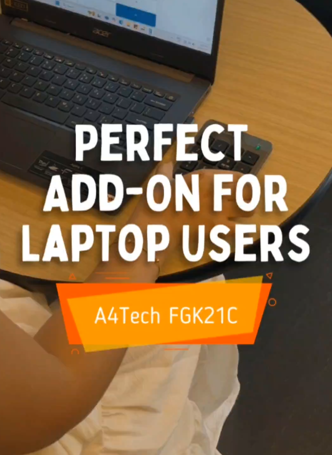 Say goodbye to slow number typing! 🔢 The A4Tech FGK21C Wireless Numeric Keypad makes data entry faster, easier, and clutter-free. Perfect for work, school, and everyday productivity. 💼💻 #Playbookstore #Numerickeypad #Numpad #A4Tech 