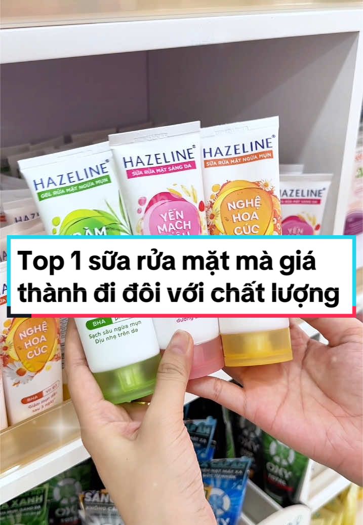 Chưa bằng 1 ly trà sữa full topping mà đã sở hữu được siêu phẩm #myphamdepxinh #depxinhstore #depxinhcosmetics #hazeline #suaruamat #suaruamathazeline #chamsocda #skincare #lamdep #duongda #xuhuong #viral 