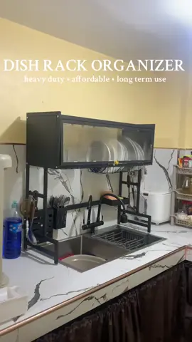 dish rack organizer na pang matagalan talaga!!!🩷🩷🩷 #foryou #dishrack #dishorganizer #dishorganizerwithcover #organizer 