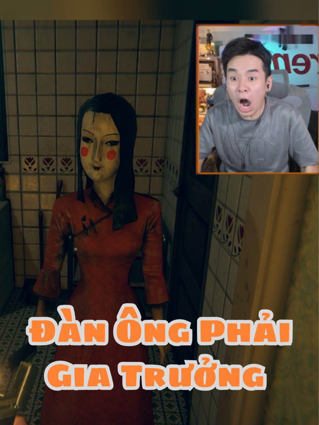 Gia trưởng mới lo được cho em #tieucuongstream #gamingontiktok #streamer #funny #kinhdi #jumpscare #horror #devotion