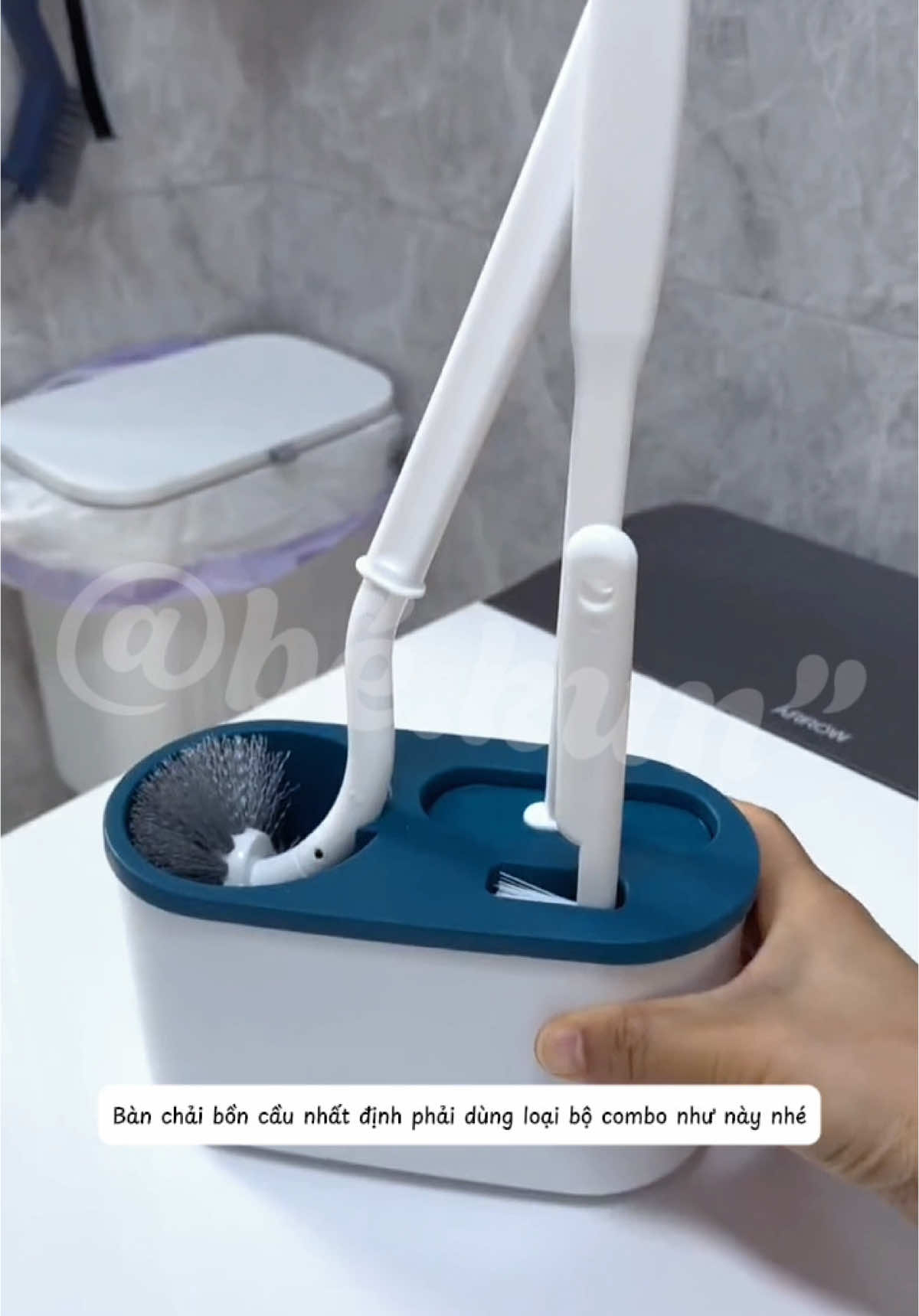 Bộ cọ bồn cầu 3 chi tiết #coboncau #bocoboncau ##dodungtienich##tienich