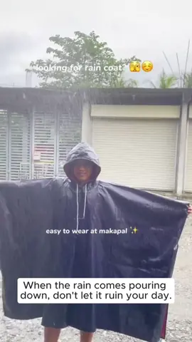 poncho raincoat buy1take1 only 140p