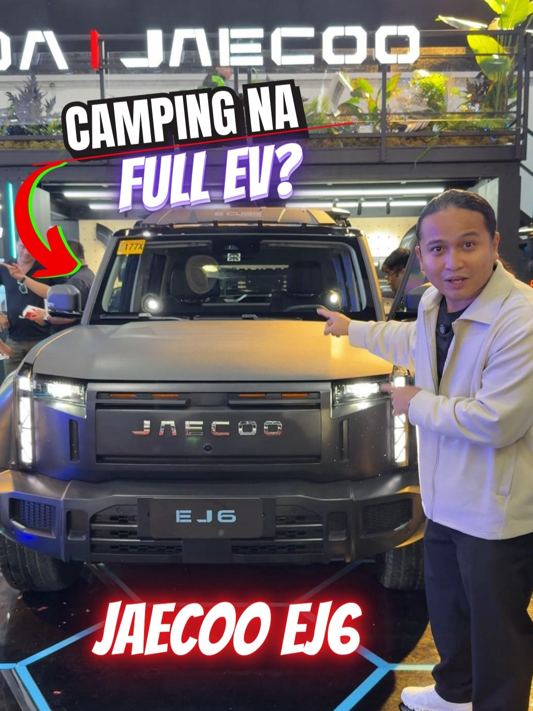 Pang Camping na Full EV? Jaeco EJ6 High Tech!