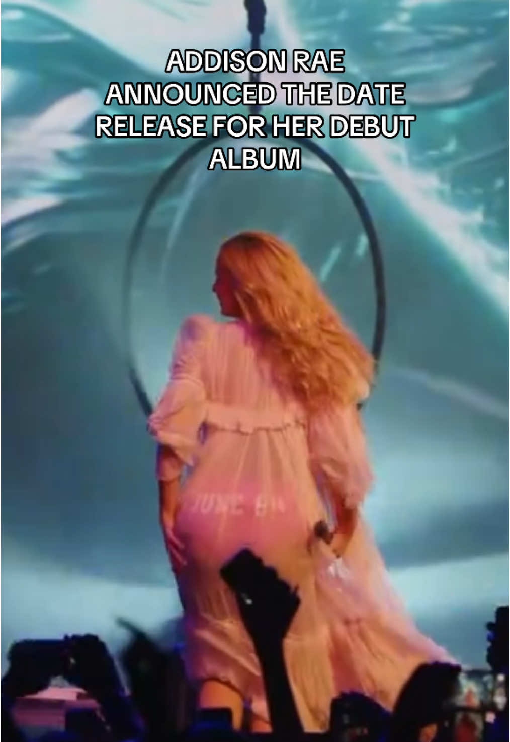 6th JUNE !! And she performs Aquamarine during the Arca’ set at Coachella 😍 @Addison Rae @coachella #coachella2025 #livemusic #addisonrae #fyp #arca #newalbum #release #aquamarine 