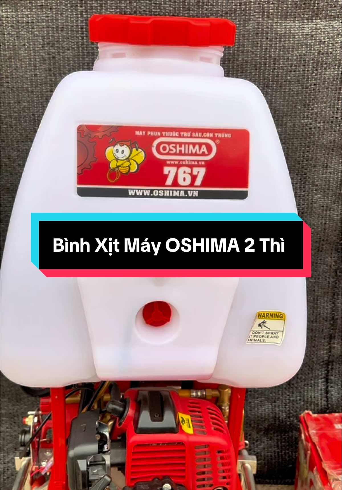 Bình Xịt Máy OSHIMA 2 Thì #xuhuongtiktok 