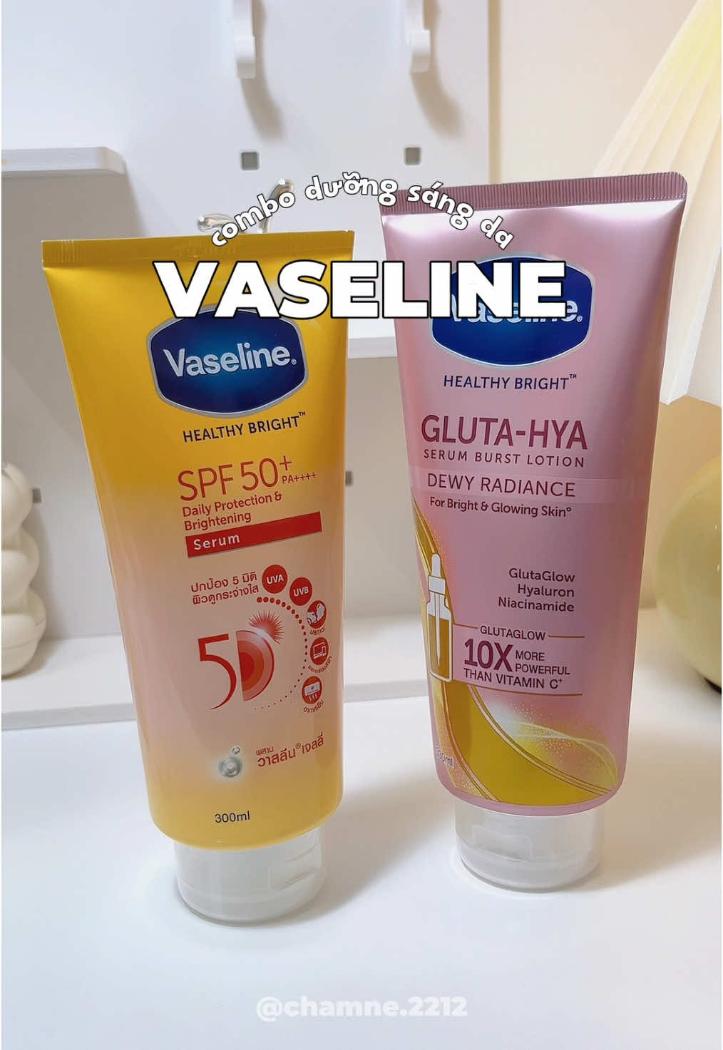 Dưỡng da đón Hè gì chưa mấy người đẹp #chamne #viral  #virongthe #vaseline  #hoptaccungUnilever 