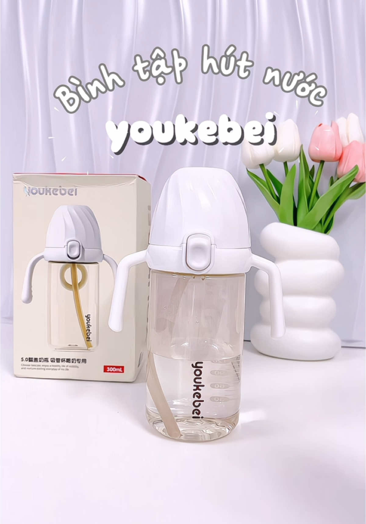 Dii lại có thêm 1 chiếc bình mới xinh xỉu luôn nè #binhtaphutchobe #binhtaphut #binhnuocchobe #ailidostore #mebimhiendai 