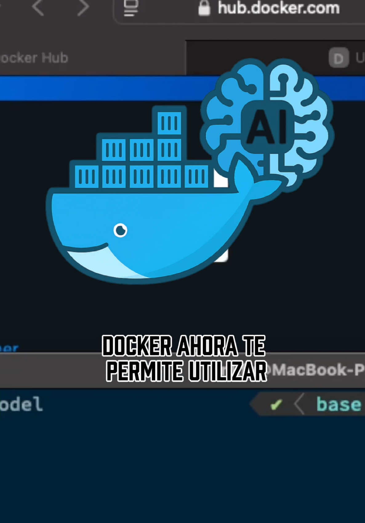 Docker te permite usar modelos de IA y exponer una API | Novedades #python #programacion #javascript #Tech #tecnologia #html #ingenieria #antiprofe #tips #AprendeConTikTok #AprendeEnTikTok 