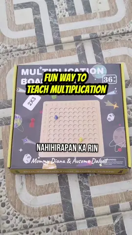 Fun Way para maituro ang Multiplication sa mga Bata gamit ang Multiplication Board Game #multiplicationboardgame #multiplicationboard #multiplicationhacks #educationaltoy #toyrecommendation 