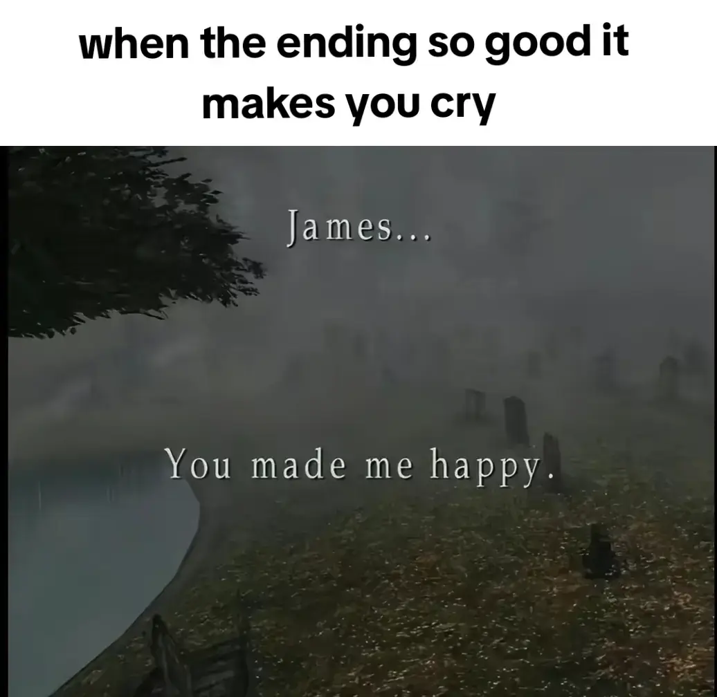 best game ever. #silenthill #silenthill2 #silenthillending #game #horror #sad #horrorgame #sh2 #jamessunderland #marysunderland #real 