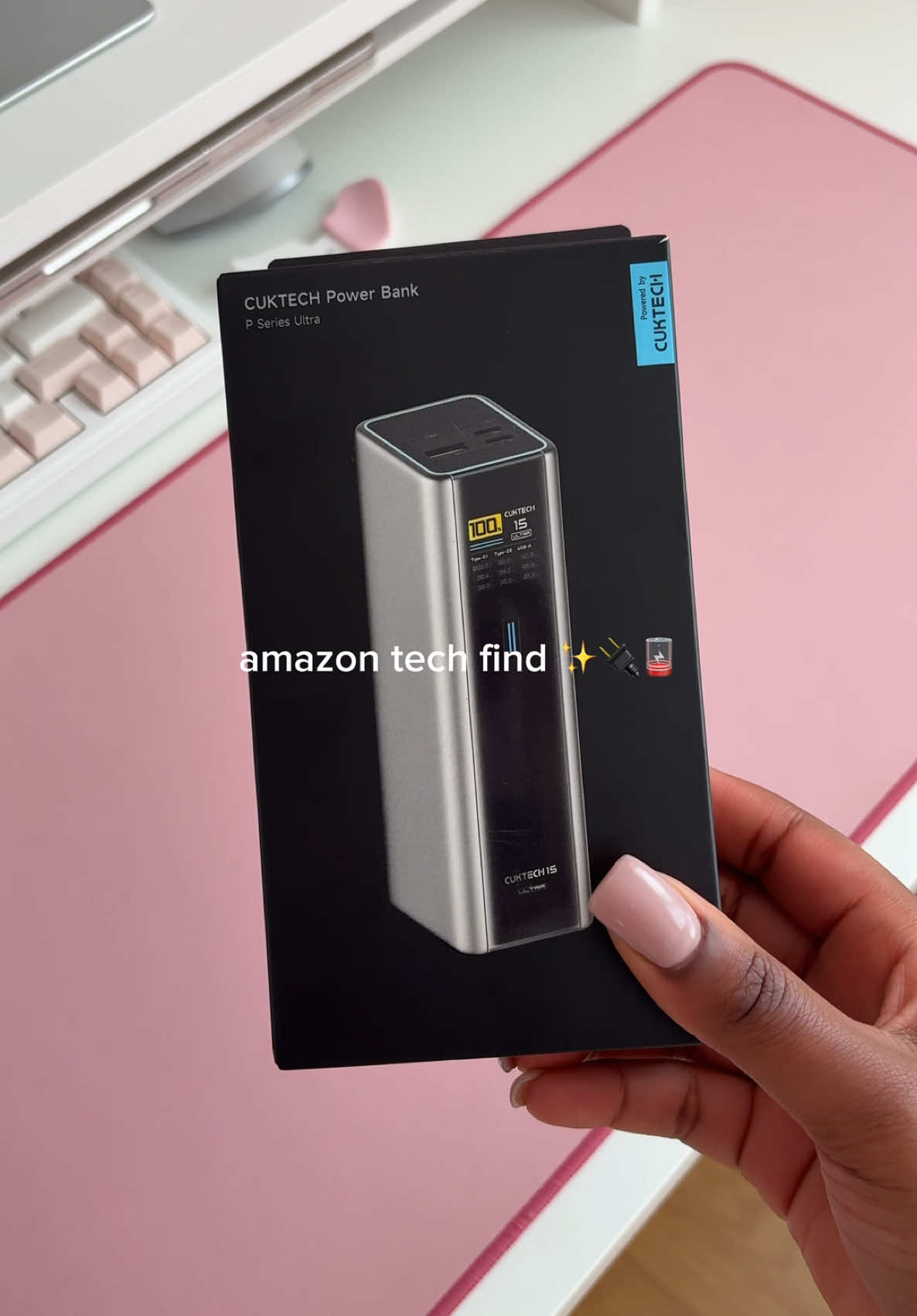 ad | Amazon tech find 🔌🔋 Charge up to 3 devices at the same time using the Cuktech 15 Ultra PowerBank!! 🔗 in b!0 @CUKTECH_official  #CUKTECH15Ultra #PowerOnTheGo #fastcharging #amazontechfinds #amazonfinds
