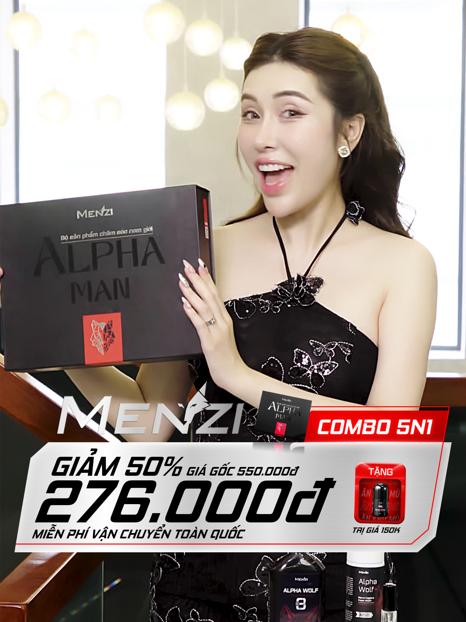 Chỉ 276K có ngay 5 món giúp mấy anh sạch sẽ thơm tho từ A-Ă, chần chờ gì mà hong săn ngayyy 😍#Menzi #quatangnguoiyeu #setquatang #combo