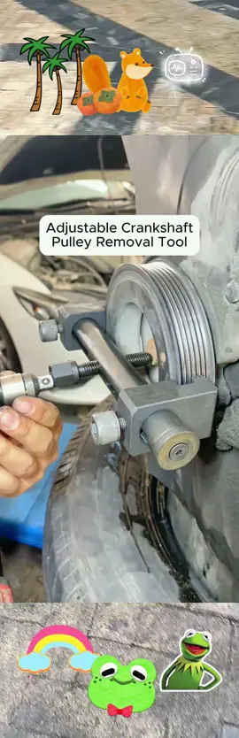 Conquer stubborn pulleys like a pro – precision power that bends to your will, not your wrench! 🔧⚡#adjusablearmtech #pulleyremovalpro #tiktok #tiktokshop #fyp 