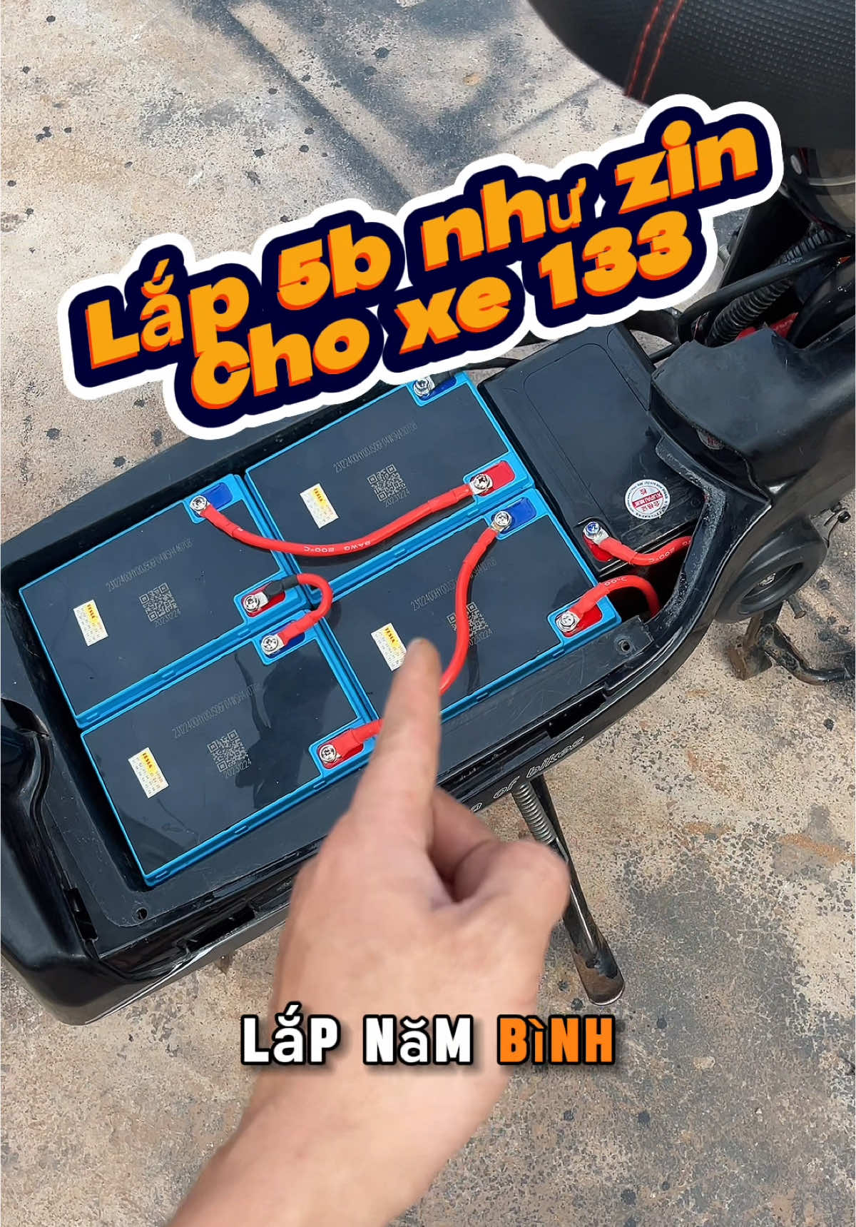 5b như zin cho xe 133 ✅#phapxedien #xediendo #xediendotrungquocc 