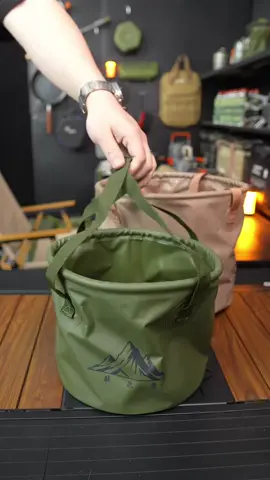 Xô Nước Gấp Gọn Cỡ Lớn Đi Cắm Trại #dangoai #camtrai #đồdãngoại #camping 