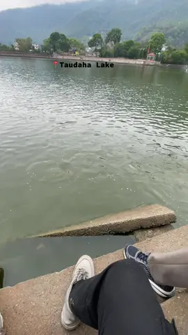 TAUDAHA LAKE📍#nature #rain #relatable #nepal #peace #fyp #viral #lake 