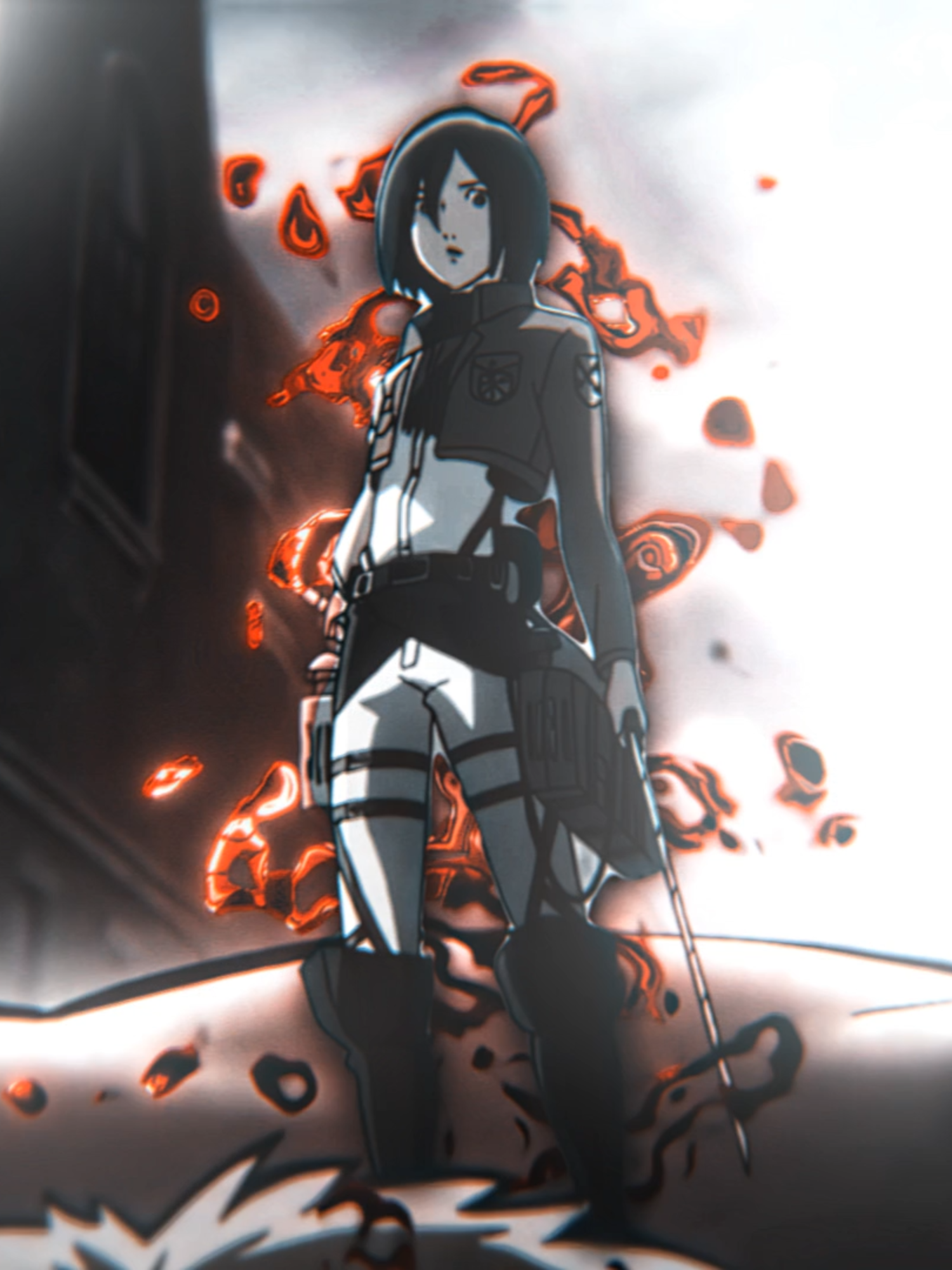 Oh Mikasa The Woman You Are | Protection Charm Edit #zoomedit #fery_editsz #aftereffectscc2020 #zoom #hardedit #tiktokviral #GAMES #explore #shakeedit #1080p60fps #aot #AttackOnTitan #mikasa #mikasaackerman #eren