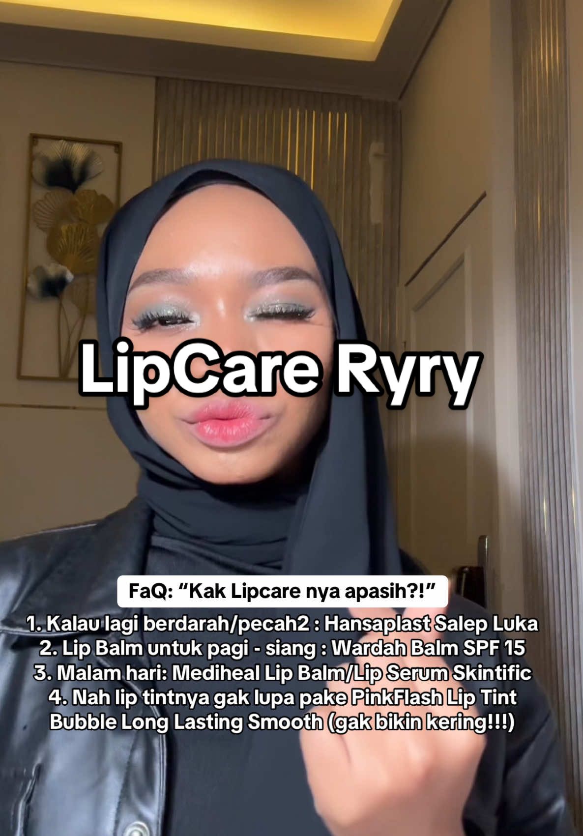 Done ya bub! Lipcare ala Ryry sudah tak spill jangan lupa di save okeee?! #ryview #lipcare #lipgloss #pinkflash #transferproof #ponkflashid #pinkflashbeauty 