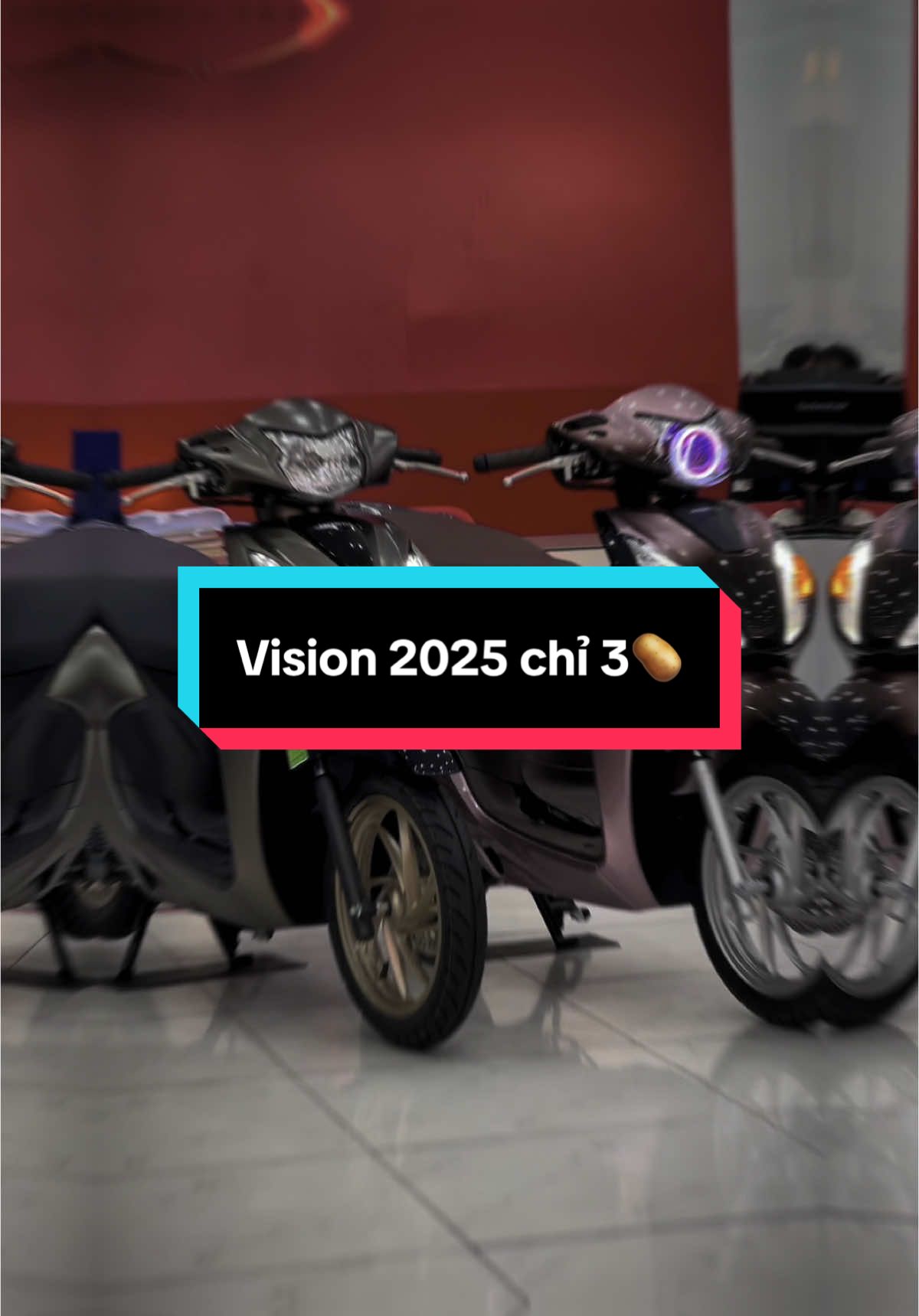 #visiontrending2025 chỉ 3🥔 lụm xe về liềnnnn🤣 #xedodep #vision2025 #visiondokieng #hondavision #maitrinhxemay #tragoplaisuatthap #viral #xuhuong 