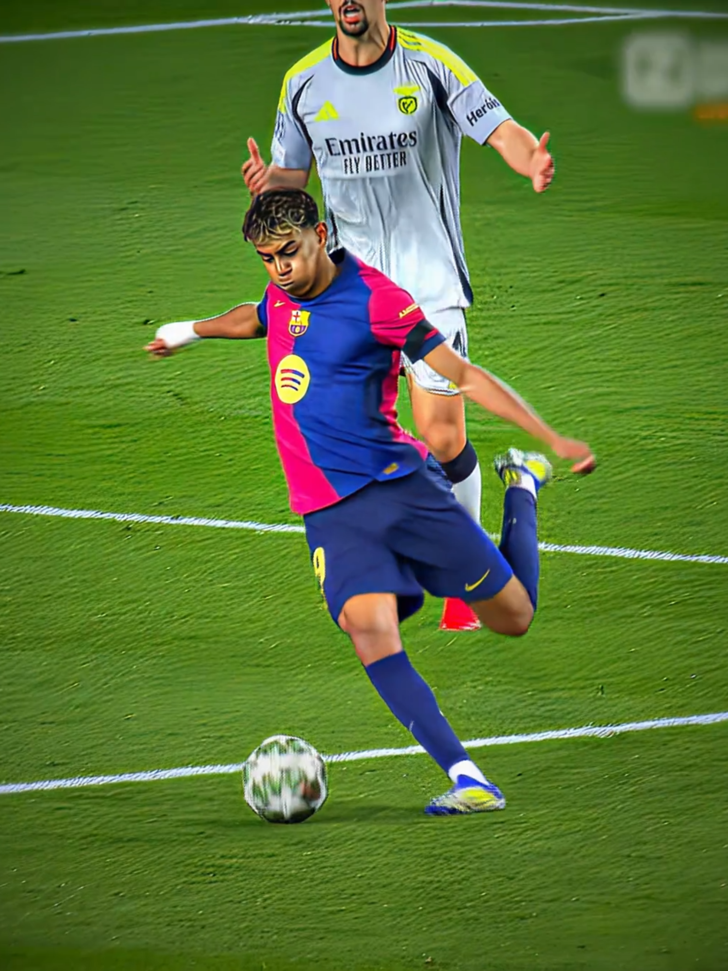 Yamal: Built For The Big Stage 💫🔥⚽ . . . #edit #football #fyp #yamal #lamineyamal #lewandowski #raphinha #footballtiktok #footballedit #barcelona #futbol⚽️