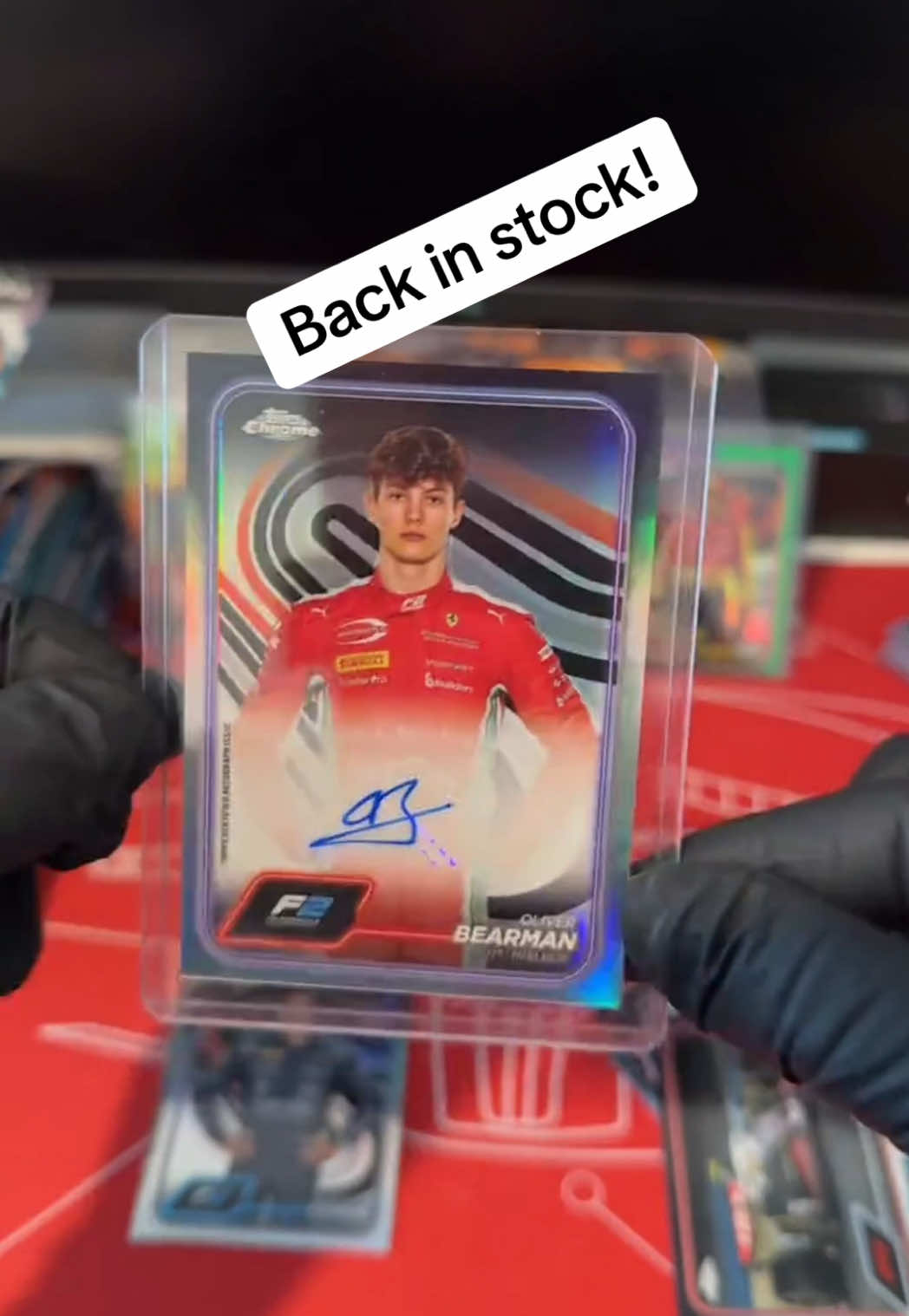 The F1 season is starting to heat up. Grab your pack of Topps F1 chrome cards! ##f1##formula1##topps##toppschrome##f1drivers