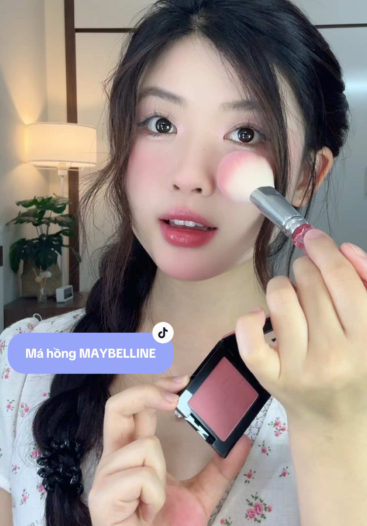 Em má hồng cân mọi tone make mà tui mê 😍😍#maybelline #mahong 